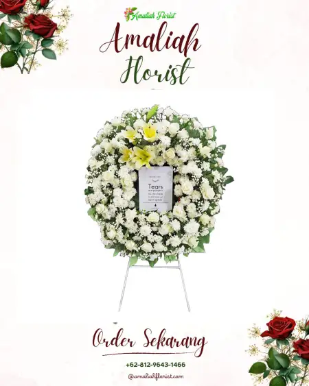 Krans Bunga Duka Aji Permai Talang Buah